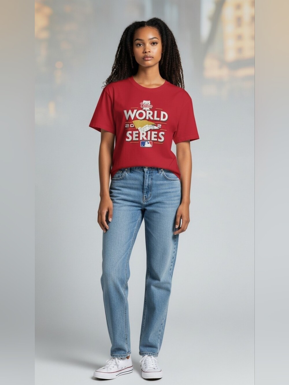 Phillies 2022 World Series Realmuto Graphic Tee Size XL